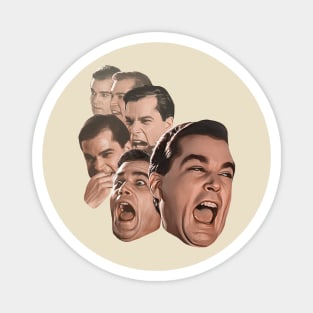 Ray Liotta as Henry Hill Laughing Goodfellas Mafia Gangster Movie Magnet